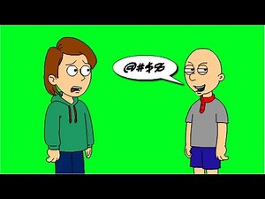 Classic Caillou Swears At His Dad - Says N-Word And Gets Grounded