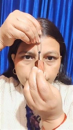 new bindi hack easy apply😱😱# bindihack#makeuptutorial#beautihacks