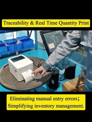 Print Real-Time Quantity Labels in the Warehouse