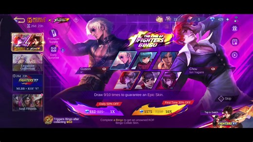Luckiest Draw in KOF: Free Trials and Exciting Rewards