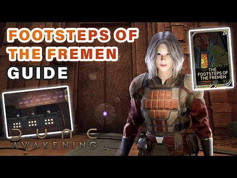 How to do "The Footsteps of the Fremen" Puzzles | Final AQL Trial ► Dune: Awakening