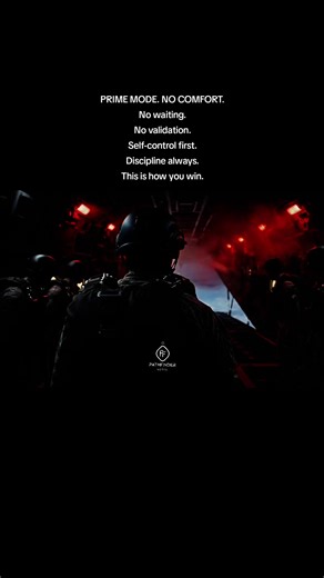Prime mode is about showing up as your strongest self every day. Less noise, more focus. Strong self-control, real discipline, and clear intentions. It’s choosing consistency over comfort and progress over approval. This mindset is for people who are ready to protect their energy, raise their standards, and move with purpose. Lock in, stay disciplined, and step fully into your prime.#dailygrind #youvsyou #staydisciplined #mentaltoughness #pushforward
