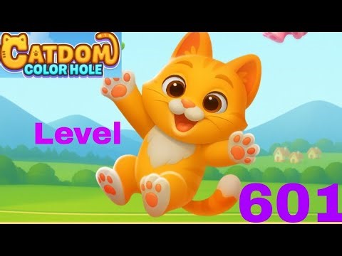 Catdom color hole level 601 solution and walkthrough for gameplay