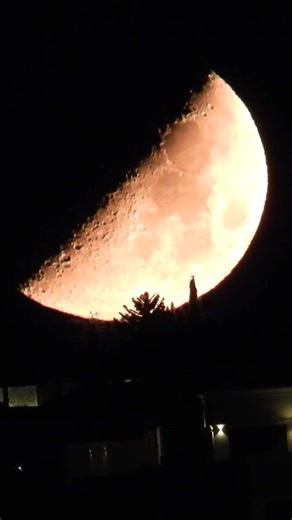 Moonset time lapse with | Amman - Jordan