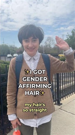 🏳️‍🌈I tried to get gender-affirming hair… and my body said NO THANK YOUUU!