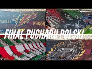 Pogoń Szczecin - Legia Warszawa, FINAL PUCHARU POLSKI 2025, Doping kibiców