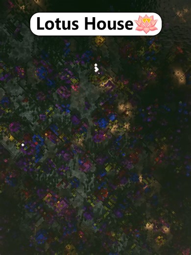 Minecraft Lotus House🏠 Get the new 3D build guide now link in bio 📝​ #minecraft#minecraft #minecrafttutorial #minecraftbuilding