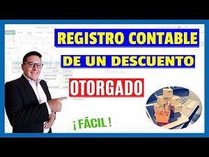 Accounting Record of a Discount Granted - Well Explained Step by Step