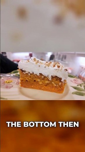 Unveiling the Layers of Pumpkin Crunch Cake!