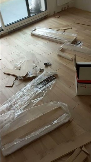 Pose Du Parquet Collé Massif