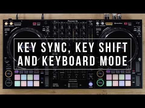 DDJ-1000 Tutorial - Key Sync, Key Shift and Keyboard Mode