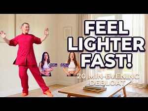 20 Minute Evening Magic| De bloat & Destress!