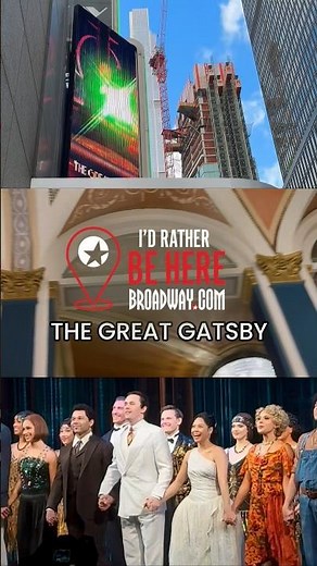 I’d Rather Be Here: THE GREAT GATSBY