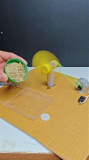 Grain Dust Cleaning Machine DC Motor | #dcmotor #tech #dcmotorproject #diy