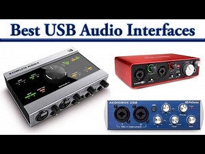 5 Best USB Audio Interfaces – USB Audio Interfaces Reviews