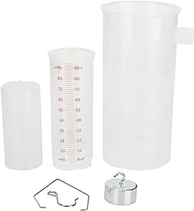 Overflow Can Plastic Beaker, Principle Teaching Tools School Lab Supplies Physics Experimenter Overflow Cup for Exploration