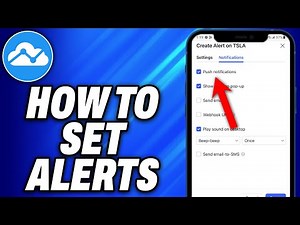 How To Set Alerts on Tradingview Mobile App - Easy Fix
