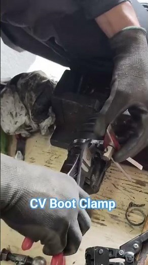 This Is How A CV Shaft Is Removed From A Car