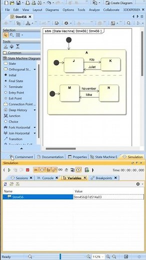 Orthogonal State | State Machine Diagram