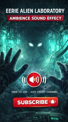 Eerie Alien Laboratory Ambience 🔬👽 Dark Sci-Fi Soundscape