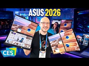 How many screens do you need? Asus at CES 2026