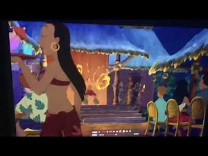 LILO and stitch restaurant scene
