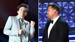 Harry Styles to the rescue as James Corden welcomes baby