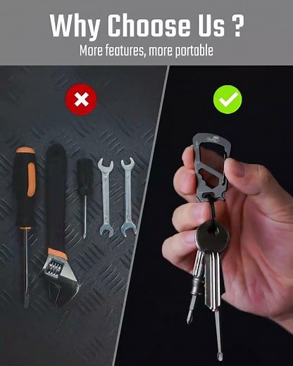 Is this the most practical edc carabiner you can carry every day? 👀 #keyunity#keychain #edcorganizer
