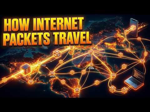 How Internet Packets Travel – Your Data Takes a Journey You Never See.