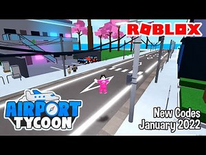 Roblox Airport Tycoon! New Code January 2022
