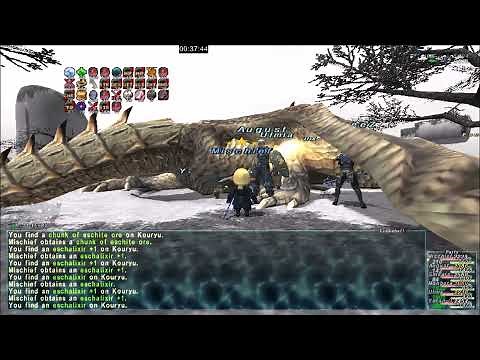FFXI - RDM Kirin / Kouryu solo (No brew, with Trusts)