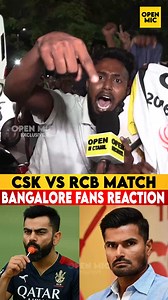 123K views · 1.4K reactions |  RCB vs CSK Match Public Review is OUT...