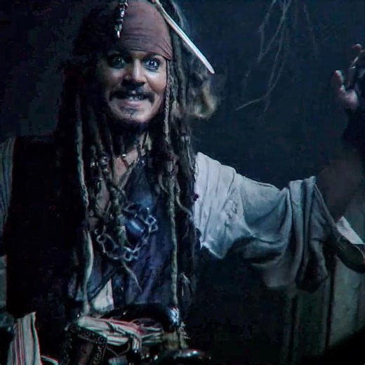 Captain Jack and Barbossa are fighting over the Holy Grail.#piratesofthecaribbean #viralvideo