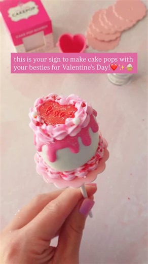 This is your sign to make Valentine’s Day cake pops with your besties 💖✨ From heart-shaped designs to dreamy pink drips, these homemade cake pops are perfect for Galentine’s Day, Valentine’s parties, gifting, or just a fun baking night in. 🎀🍭 Made using our cake pop molds, creating bakery-style treats at home has never been easier. Who would you make these with? Tag your baking bestie below 👯‍♀️💌 🛍️: www.mylittlecakepopmolds.com 📦: FREE US shipping on orders over $100! #valentinescakepops