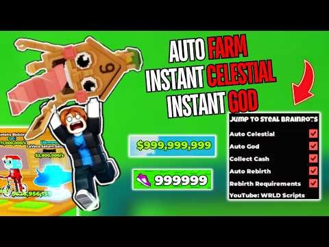 [🤸💸 NO KEY] Jump to Steal Brainrots Script – AUTO FARM | INSTANT STEAL | AUTO CELESTIAL & GOD