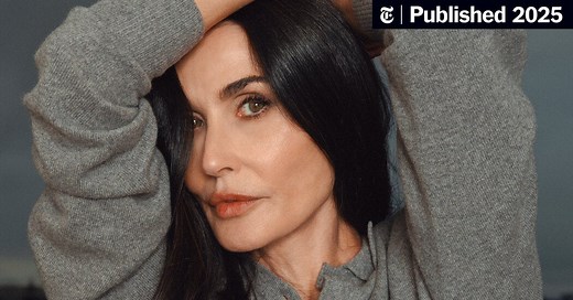 Demi Moore, Naked and Liberated