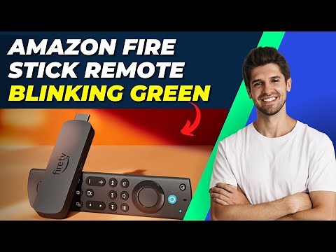 How To Fix Amazon Fire Stick Remote Blinking Green | Troubleshooting Guide
