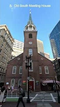 Boston Freedom Trail - All 16 Historic Sites