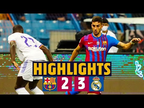 HIGHLIGHTS | Barça 2-3 Real Madrid | Pride in Defeat ⚽