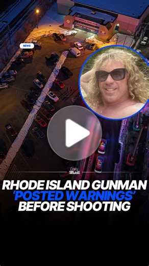 Rhode Island shooting suspect reportedly shared warnings online