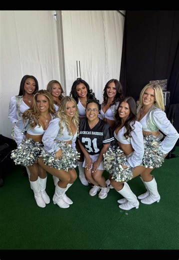 little me needed the Raiderettes documentary! #raiderettes #nfl #raiders #makingtheteam #footballsfabulousfemales