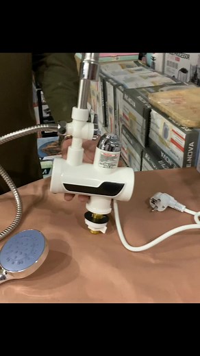 Instant electric heating faucet and shower #original #imported #faucet #and #showergel All Pakistan cash on delivery Free home delivery 7 days refund and exchange policy Order Now 👇👇 Karkhano Lott mall. Com | Karkhano Lott Mall