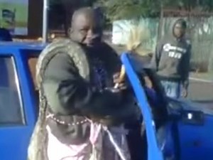 Man with giant python trends on social media