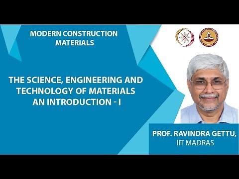 The Science, Engineering and Technology of Materials An Introduction - I
