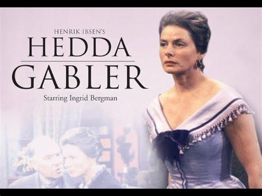Ingrid Bergman, Michael Redgrave &amp; Ralph Richardson in "Hedda Gabler" (1963) - Henrik Ibsen's play | Stephen Arnell