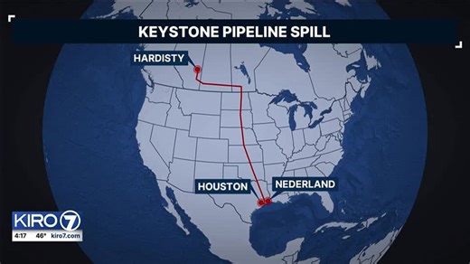 VIDEO: Keystone pipeline spill