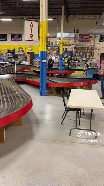 Sunday afternoon at the slot car track. Modelville Hobby in Ashland, MA is friggin awesome. #fyp #viral #slotcar #massachusetts #fypシ #viralvideo #racing #cars #model #fun #sunday