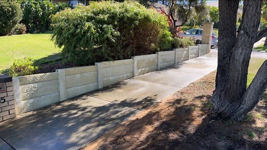 Panel And Post Retaining Walls Products Range - Perth, WA