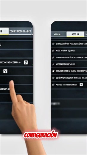 La mejor configuración del joystick para jugar mejor #codmobile #callofdutymobile #codm copm
