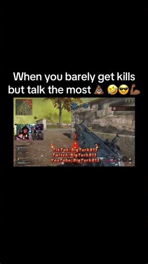 When you barely get kills but talk the most 💩 🤣😎💪🏾🤣😂 #fyp #bigturk813 #gamers #warzone